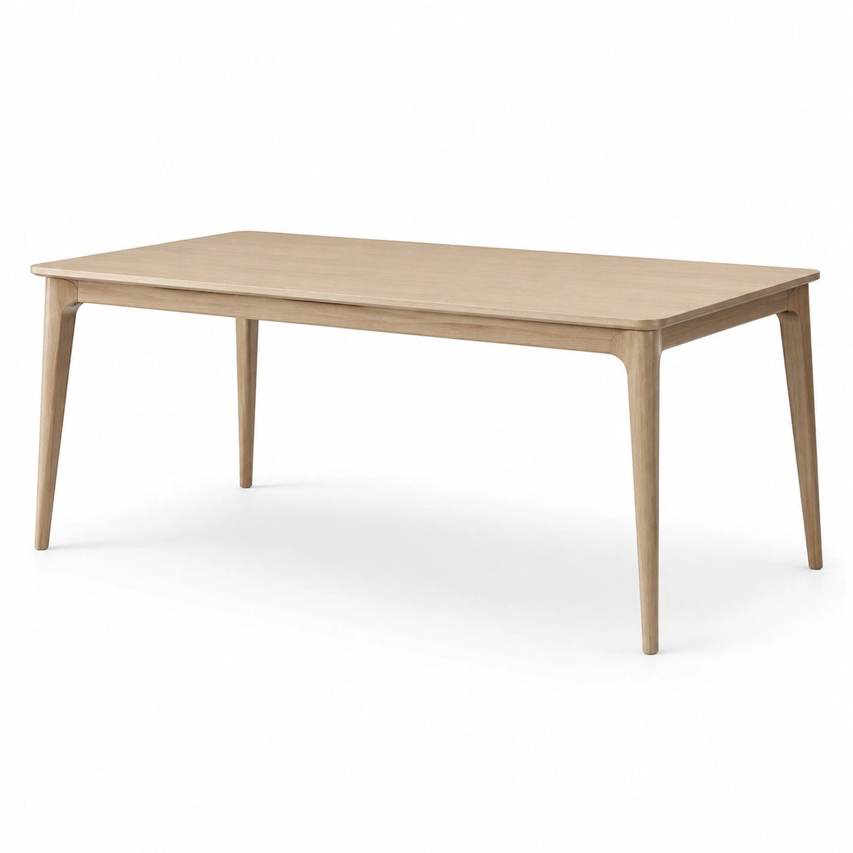 Mesa de comedor de madera maciza marrón 180x90x75 cm